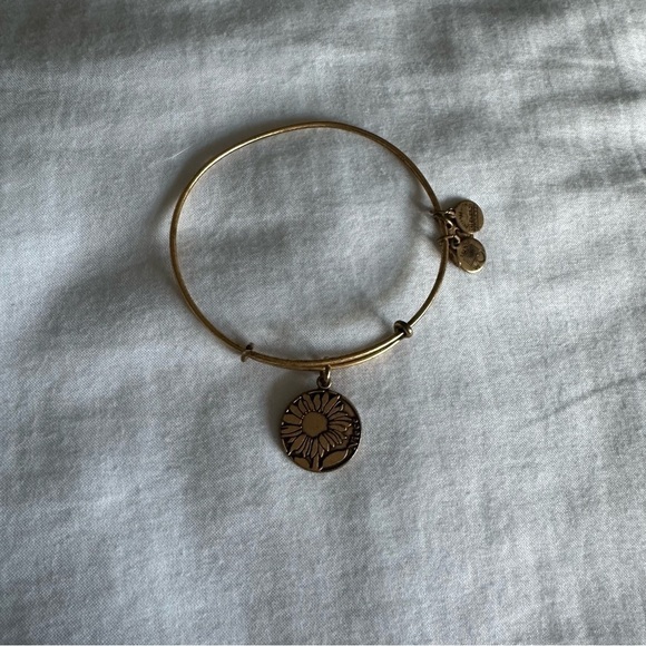 Gold Niece Alex and Ani Bracelet - Picture 1 of 3